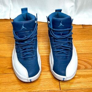 Nike Air Jordan 12 Retro Indigo Obsidian Stone Blue 130690-404 Mens Size 9.5